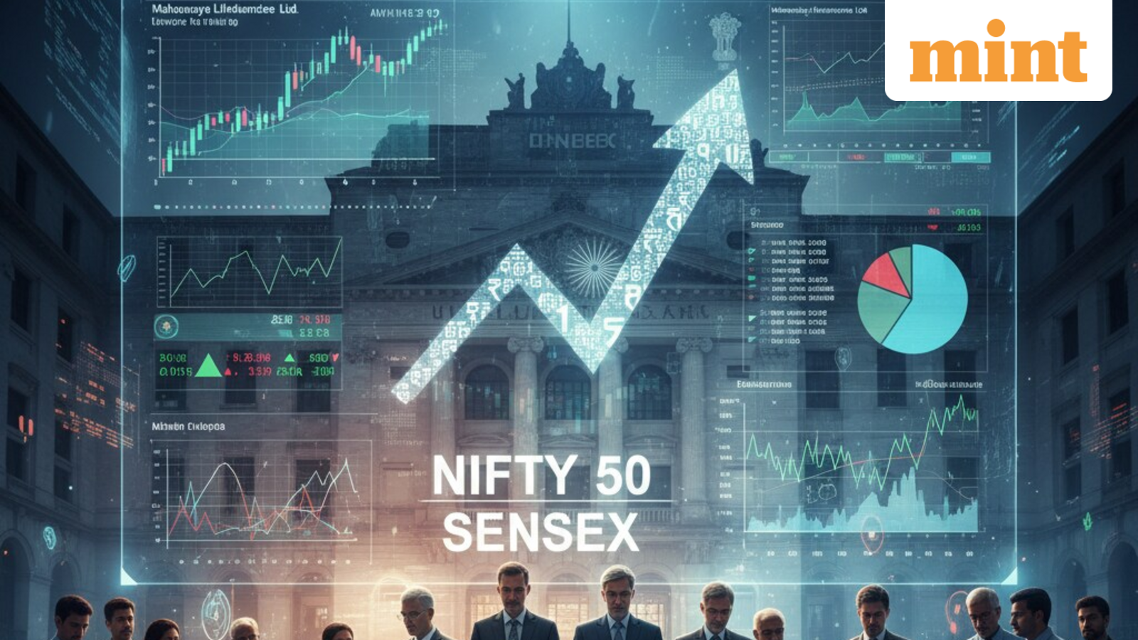 Indian Stock Market Sees Significant Gains, Notches 480-Point Rise in Sensex and 25,713 Close for Nifty 50