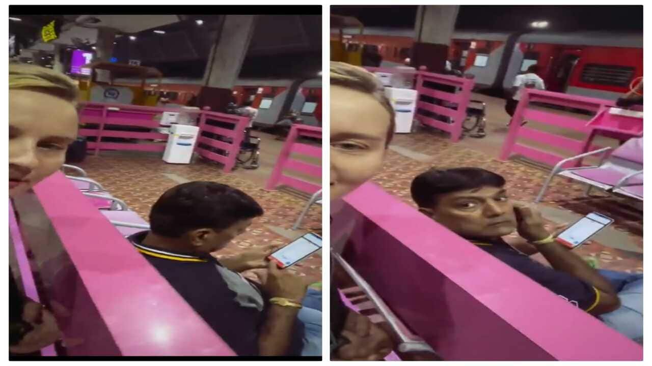 Indian Railway Station Incident Sparks Controversy After Foreign Vlogger Captures Scene