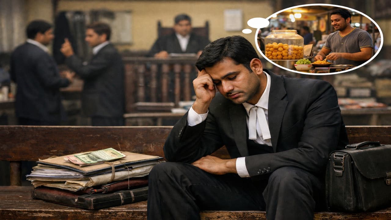 Viral Social Media Post Sparks Debate Over Financial Struggles of a 30-Year-Old Advocate Earning Rs 15,000 a Month