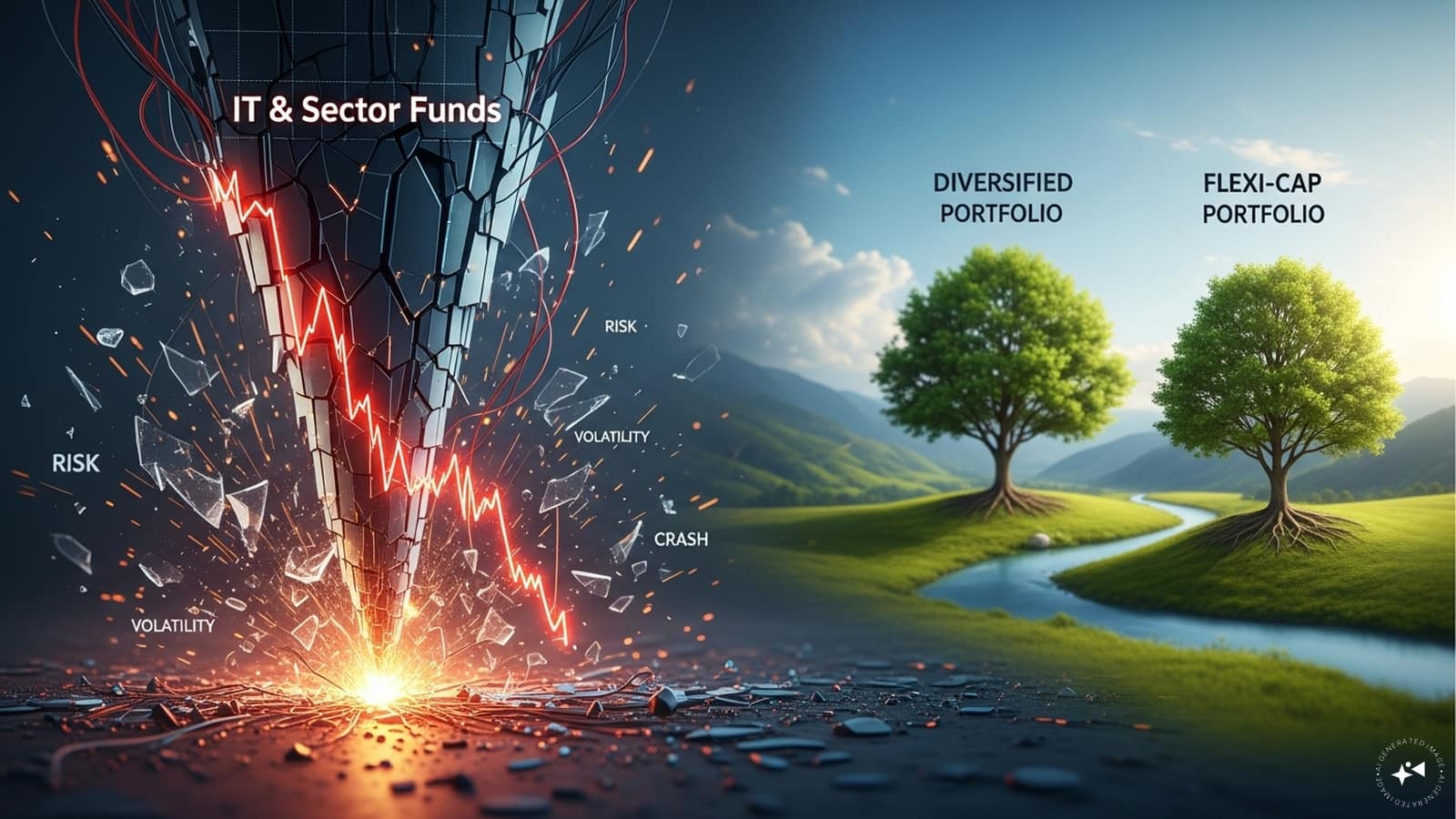 Technology Sector Funds Plummet Amid Industry Downturn, Diversified Portfolios Show Resilience