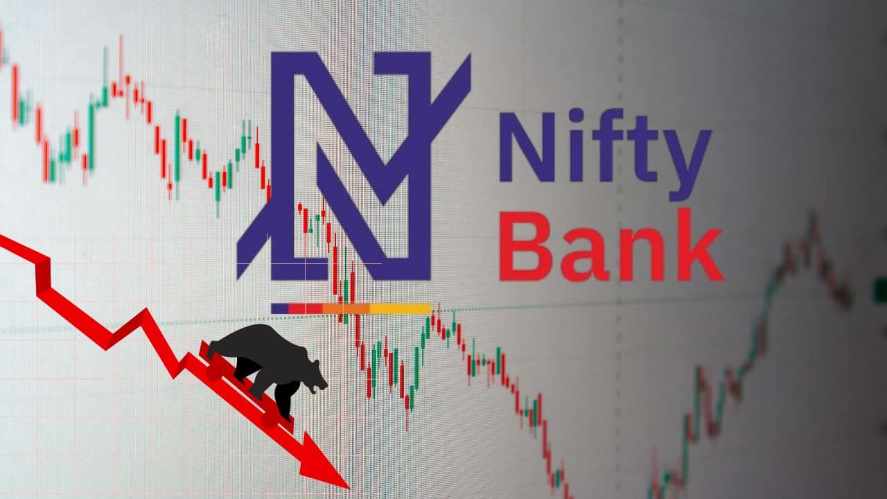 Bank Nifty Slumps 350 Points from Day's High Amid Weak Performance of HDFC Bank and Axis Bank Stocks