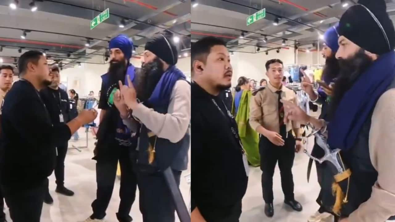 Sikh Men Clash with Retail Store Manager in Manipur Over Kirpan Policy