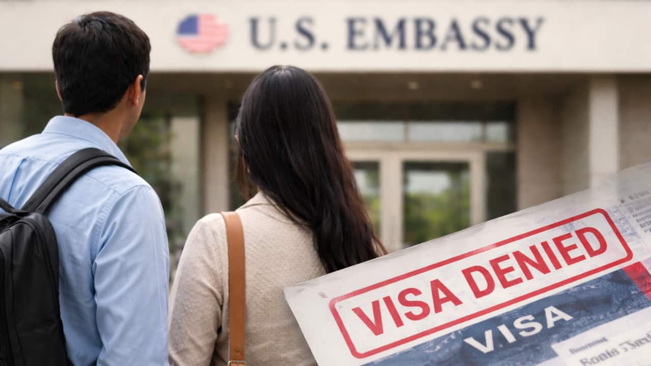 Indian Executive and Spouse Denied US Visa Despite Combined Annual Salary of 25 Lakh Rupees