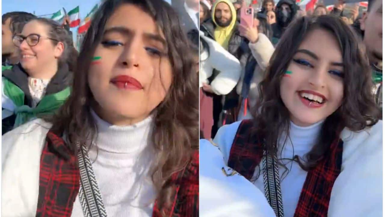 Iranian Activist Celebrates Khamenei's Passing Amid History of Provocative Protest Actions