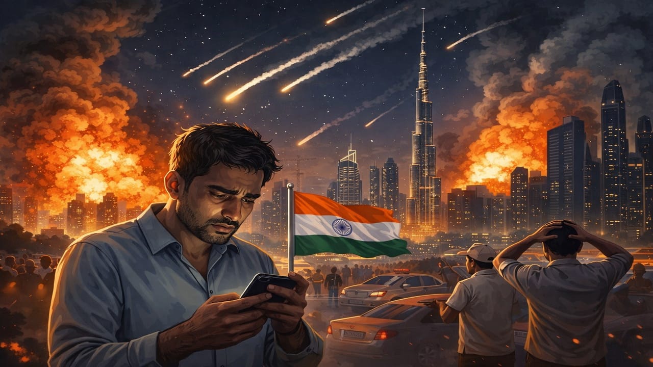 Dubai Resident Claims Close Proximity to Explosion Amid Iran-Israel Conflict