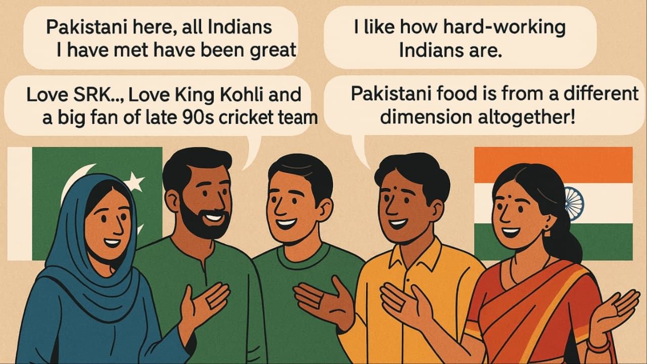 Cross-Border Appreciation: Shared Values Between Indians and Pakistanis