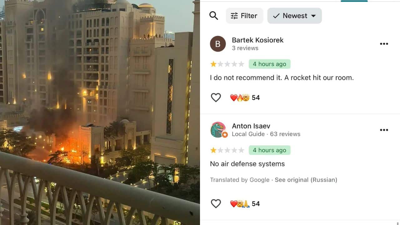 Dubai Luxury Hotel Hit by Iranian Strike Receives Unconventional Guest Reviews Amid Air Defense Concerns