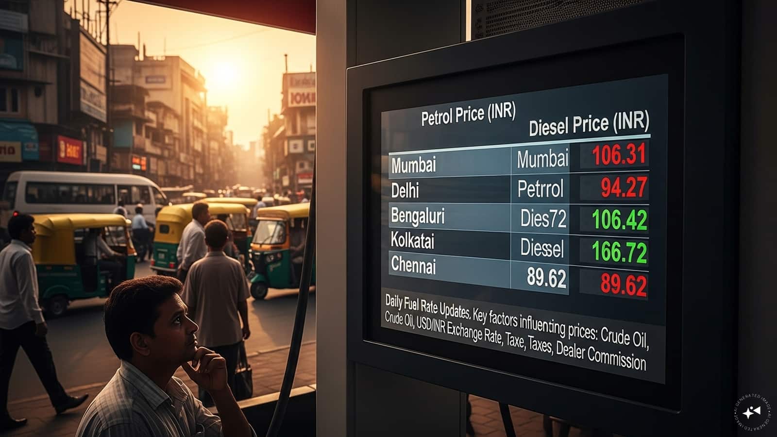 Current Fuel Prices in Major Cities