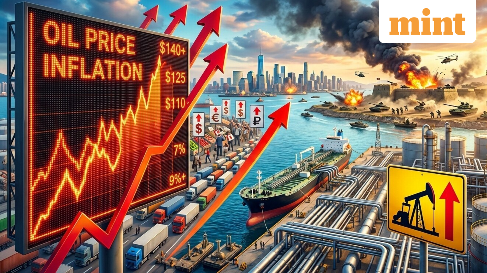 US-Iran Tensions Spark Sudden Surge in Crude Oil Prices, with 20% Intraday Gain.