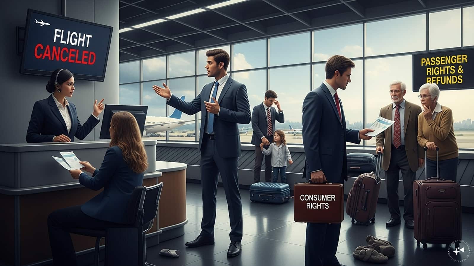 Passengers Denied Comfort and Service Face Options for Compensation