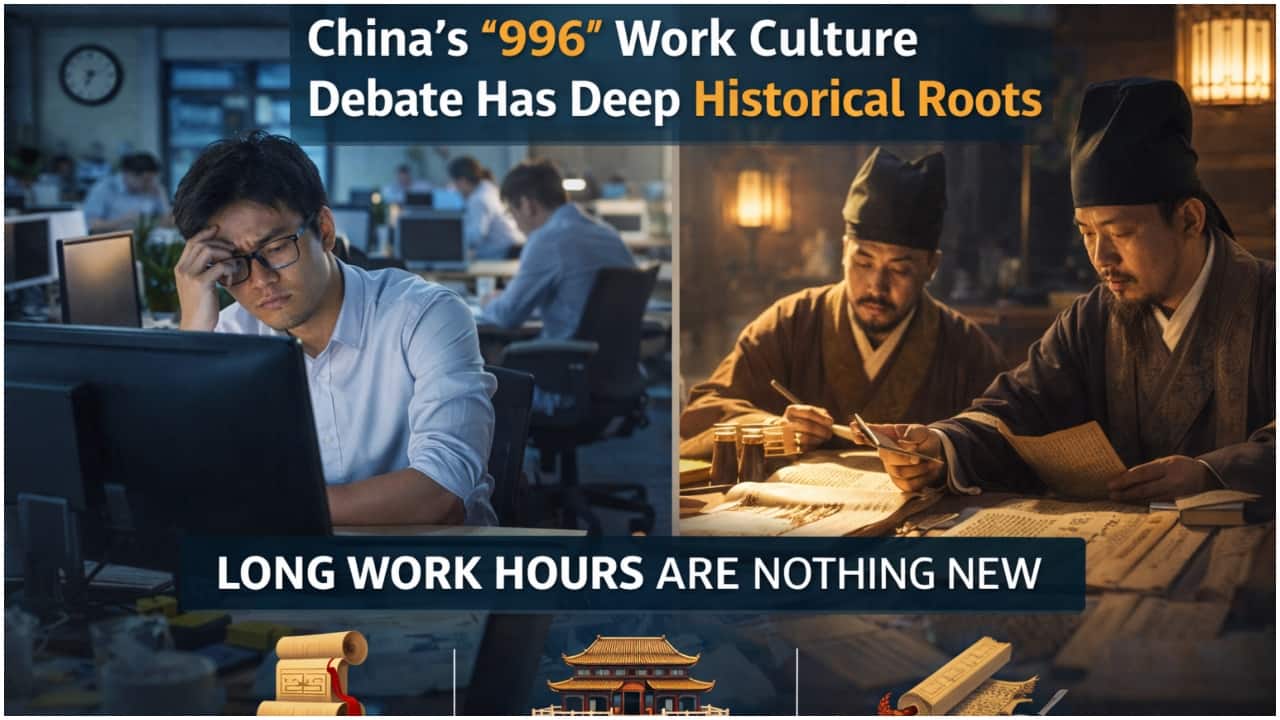China's Prolonged Work Culture: A Historical Legacy from Officialdom to Technocracy