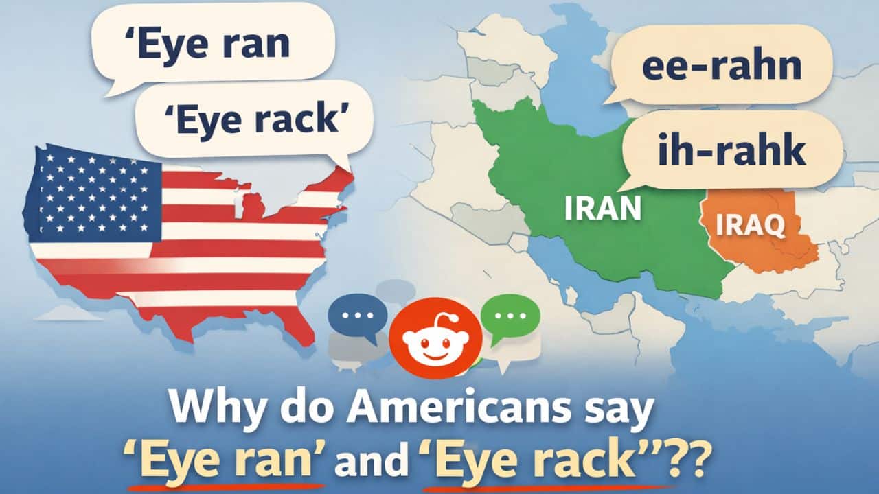 Mispronunciation of Middle Eastern Nations Sparks Online Debate