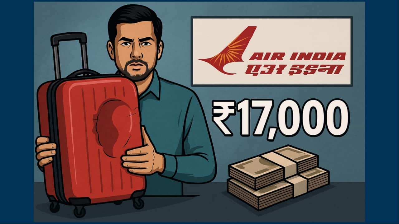 Air India Passenger Awarded Compensation for Damaged Luggage