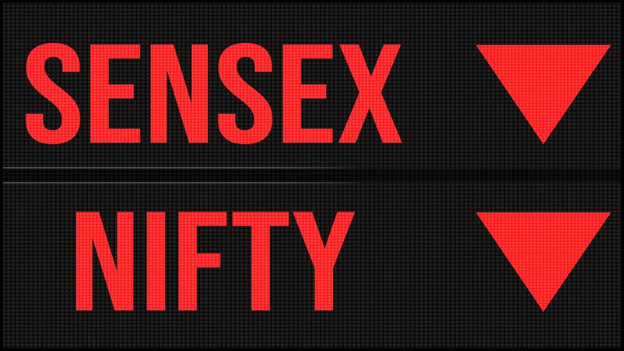 Indian Indices Plummet: Nifty Sinks to 11-Month Low Below 23,900, Sensex Falls 1,342 Points