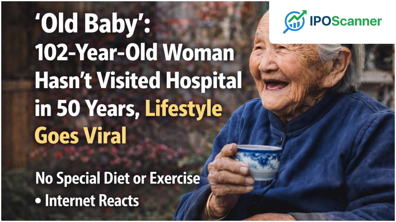 102-Year-Old Woman Maintains Unconventional Lifestyle, Avoids Hospital Care for Five Decades