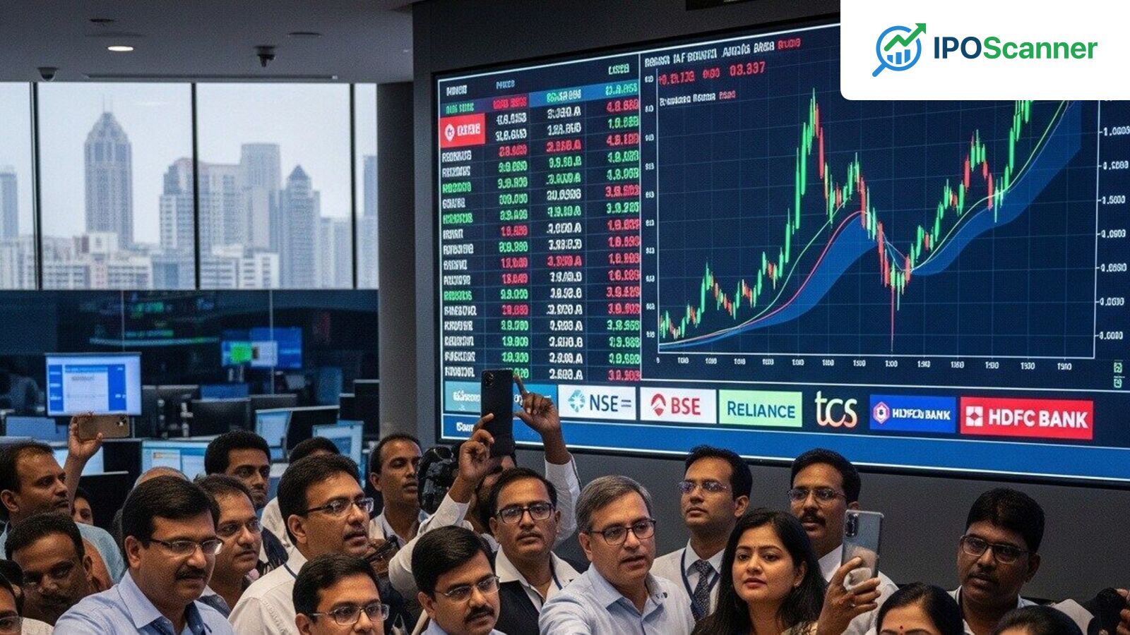 Market Rally Continues: Sensex Surges 568 Points, Nears Record High as Nifty 50 Approaches 23,600