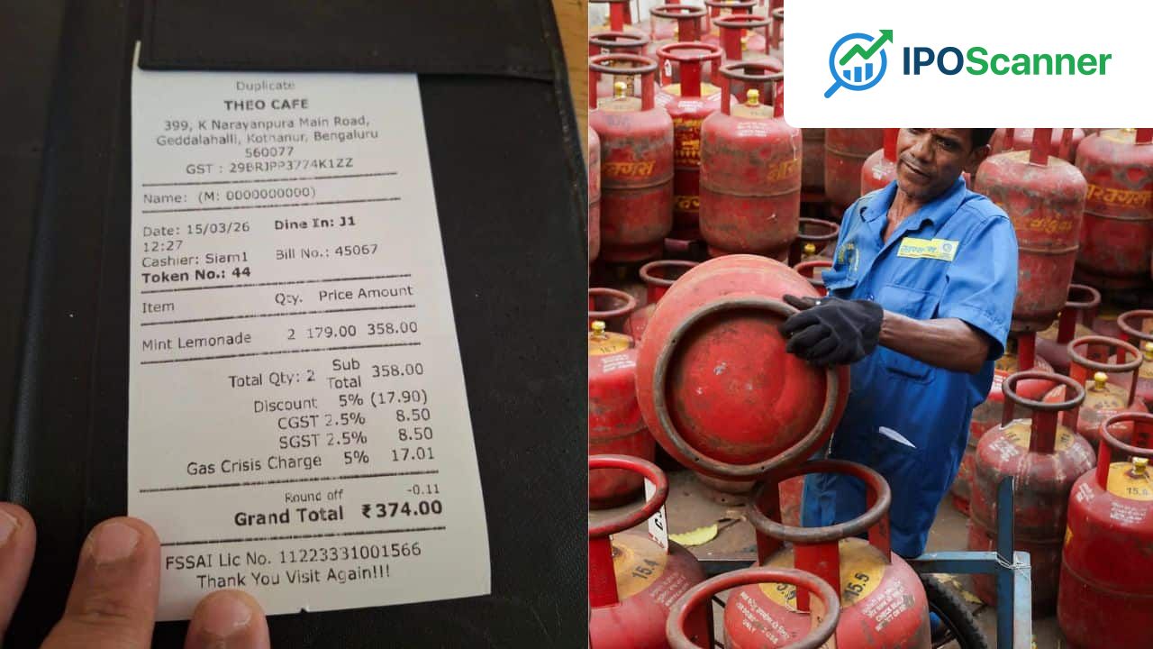 Bengaluru Restaurant Imposes Gas Crisis Charge Amid LPG Supply Shortage
