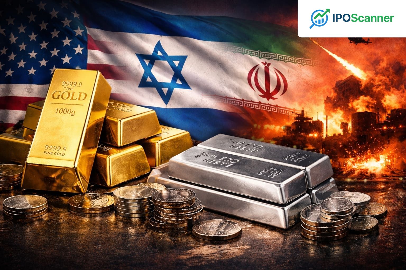 Gold and Silver Prices Drop Sharply as Trump's Iran Pause Eases Safe-Haven Demand