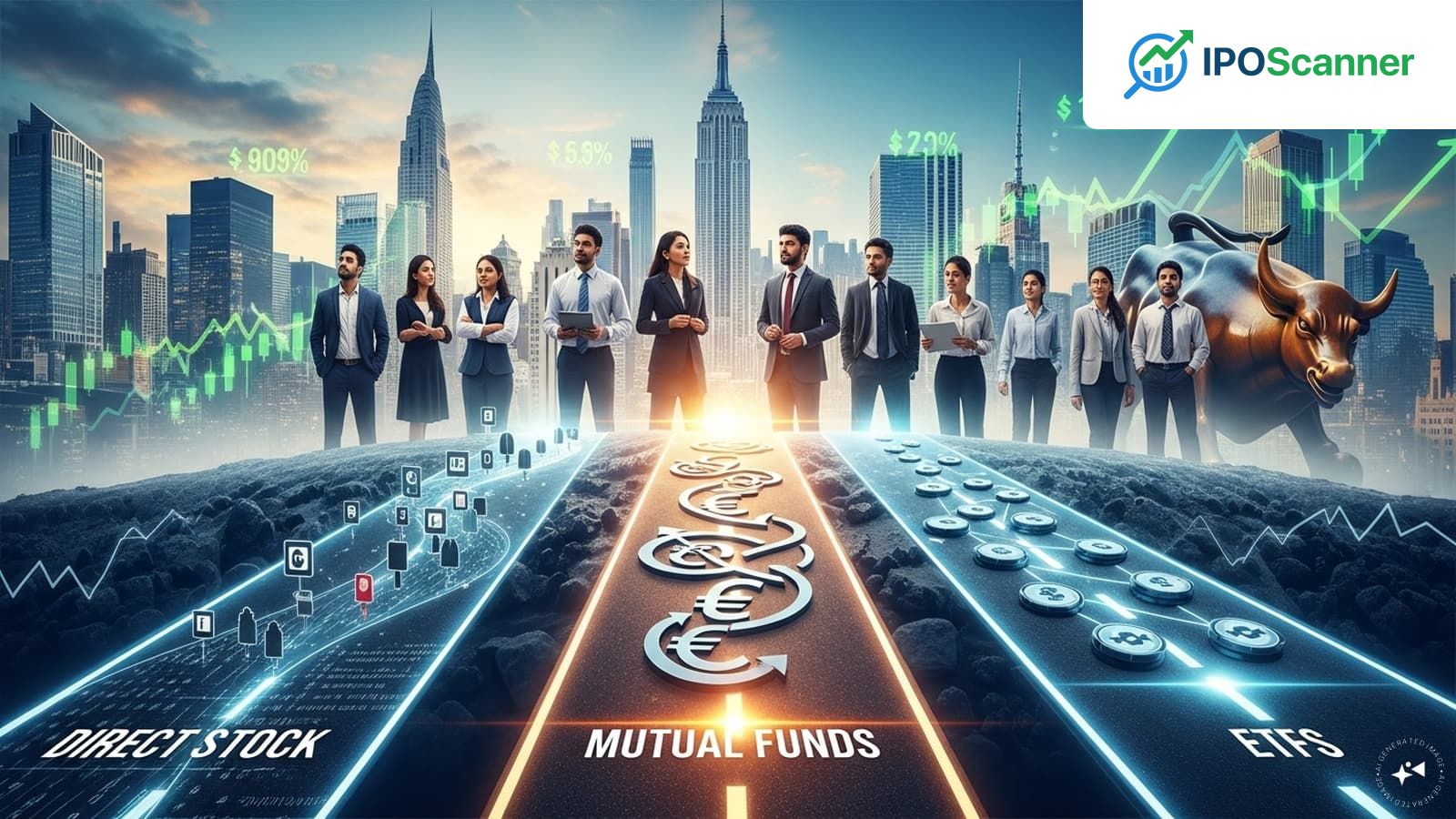 Indian Investors Navigate US Market Opportunities: A Guide to Direct Stock, Mutual Funds, and ETFs