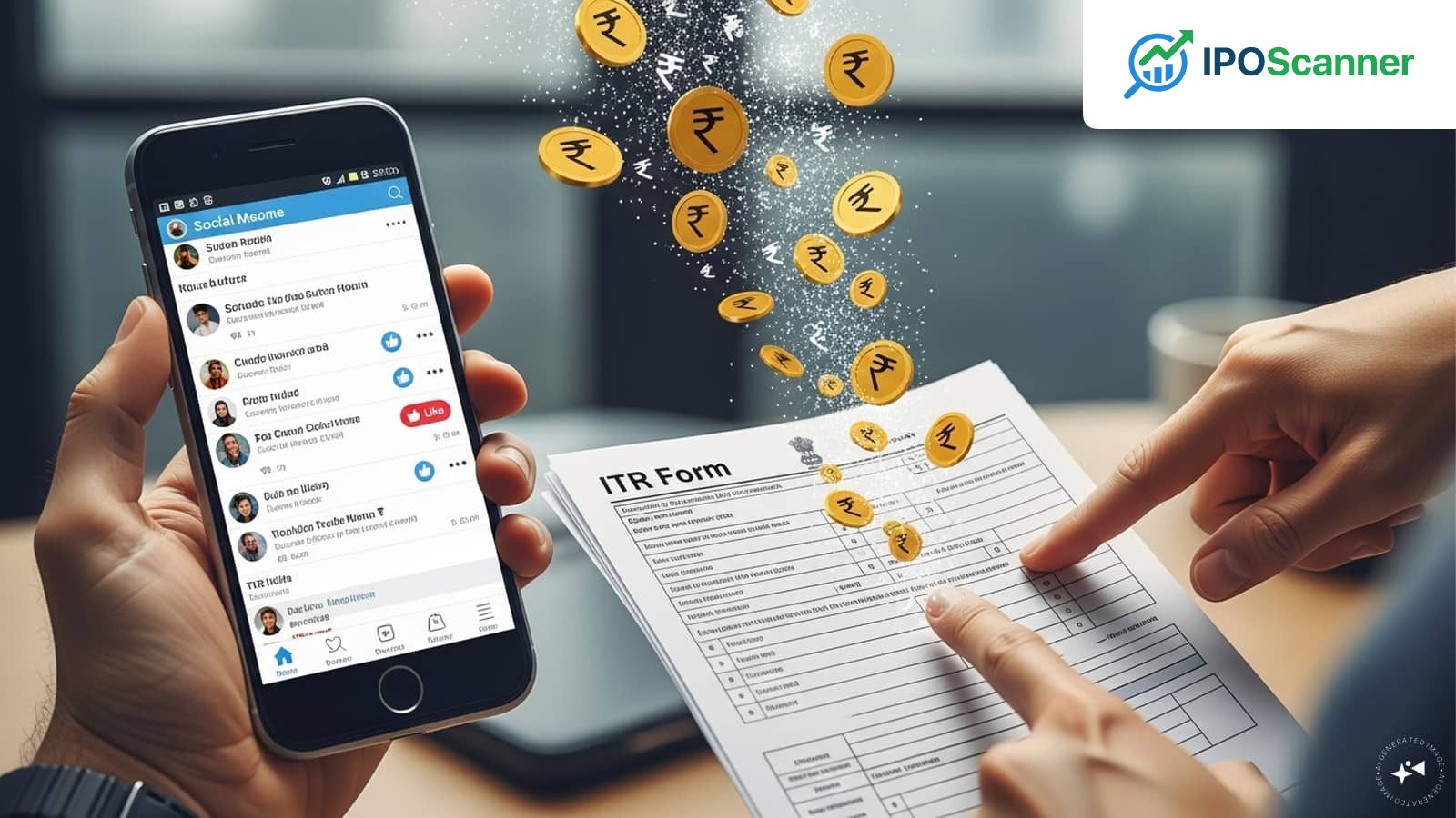 Taxation of Social Media Income: A Guide to Filing the Right ITR Form