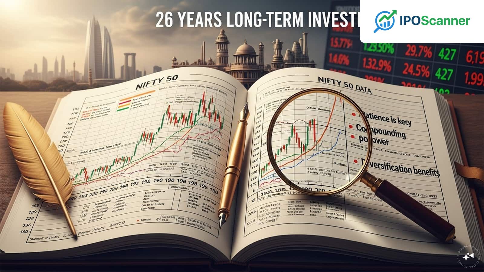 Lessons from 26 Years of Nifty 50 Performance: A Long-term Investing Perspective