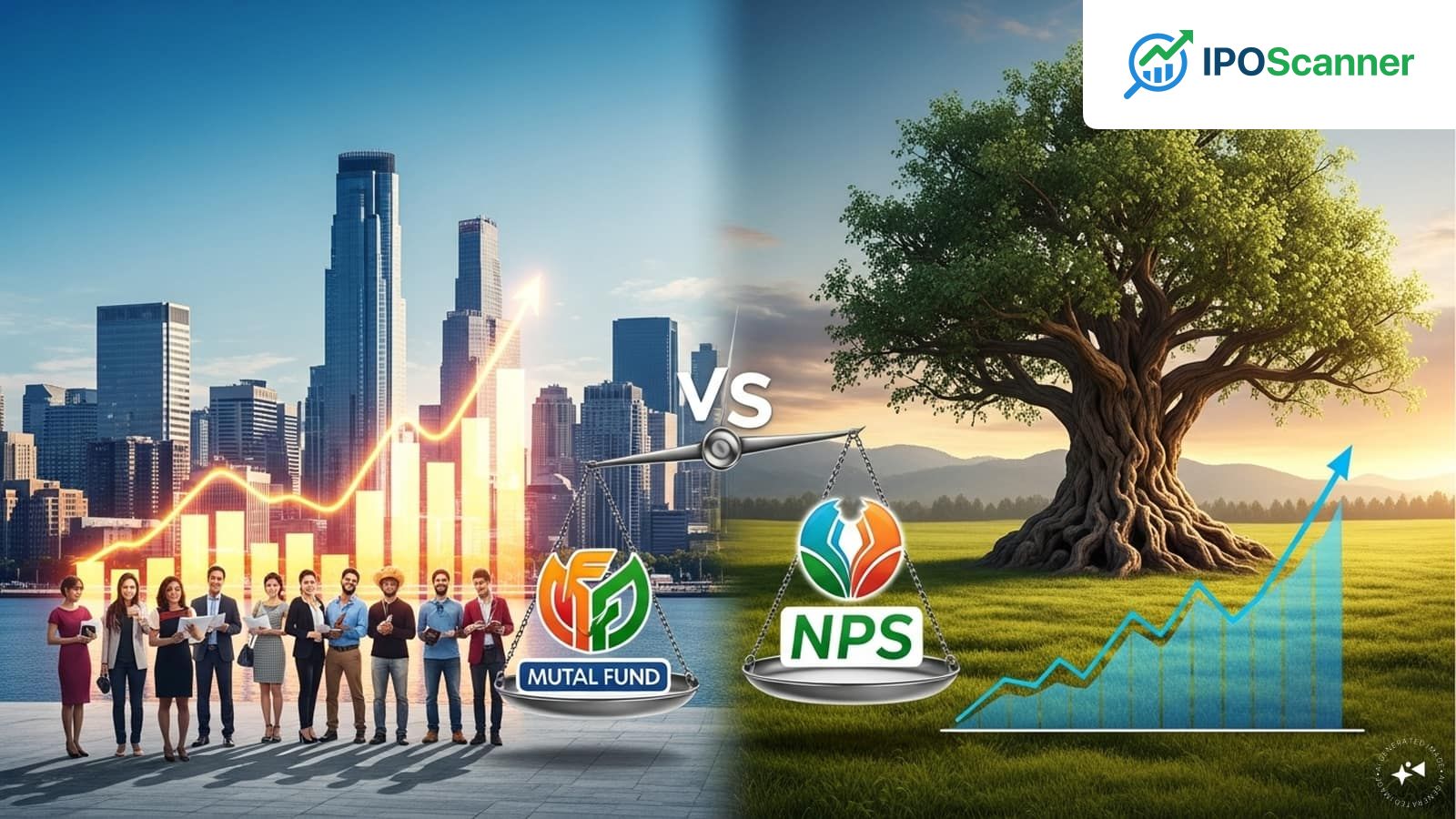 Comparing Mutual Funds and NPS Options for Retirement Savings Strategies