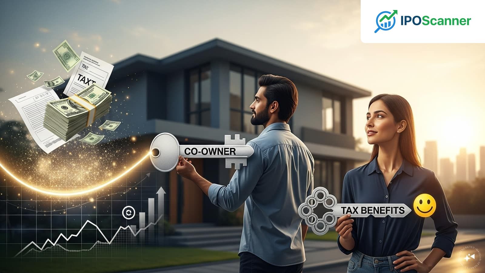 Co-owner Eligibility for Tax Benefits Under Sections 80C and 24(b) Without EMI Contribution