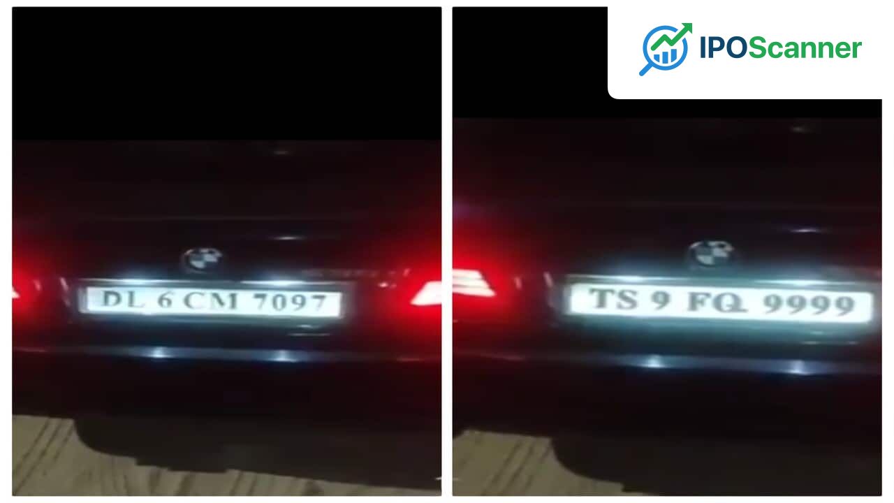 Hyderabad Police Foil Drunken BMW Driver with Switched License Plates