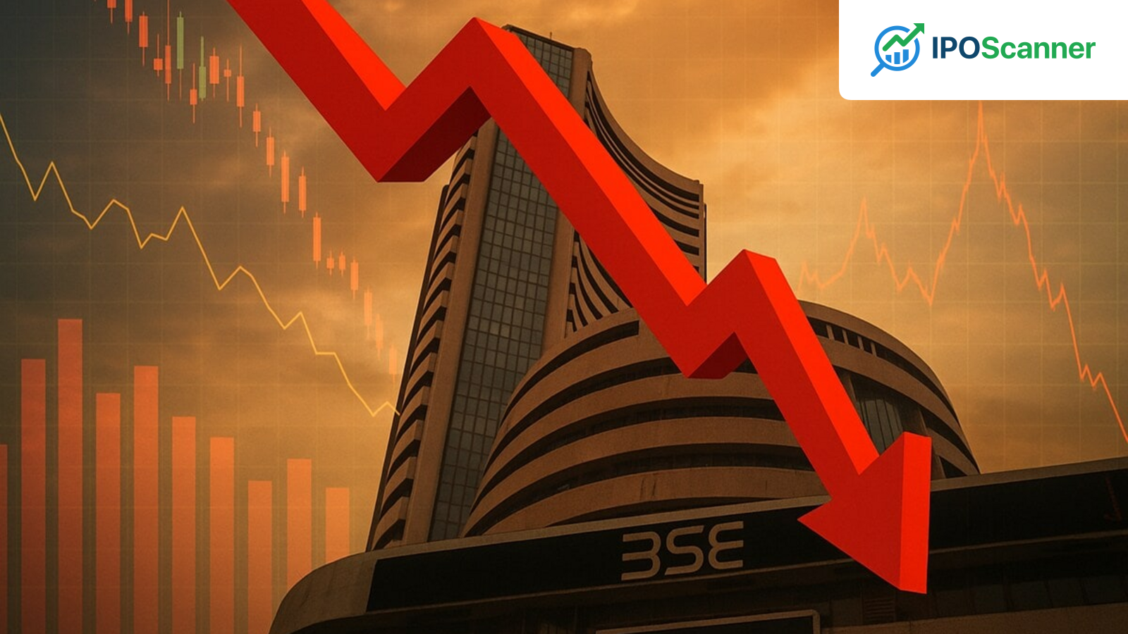 Indian Stock Market Plunges 1,700 Points Amid Heavy Selling Pressure, Wiping Out ₹8 Lakh Crore in Investor Value