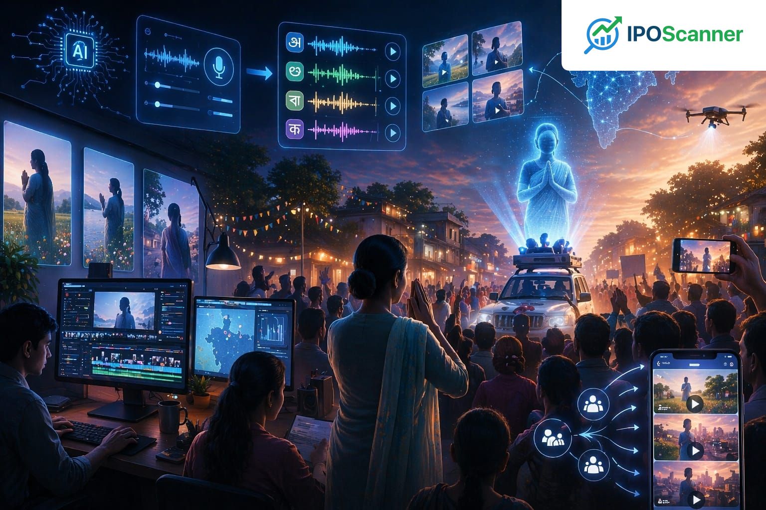 AI Technology Plays Key Role in Elections in Tamil Nadu, Kerala, Assam, and West Bengal