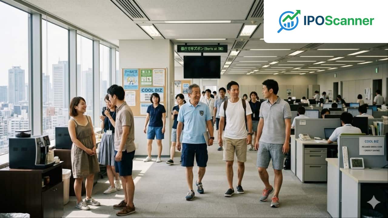 Japan's Labour Ministry Encourages Casual Workplace Attire Amid Rising Summer Temperatures
