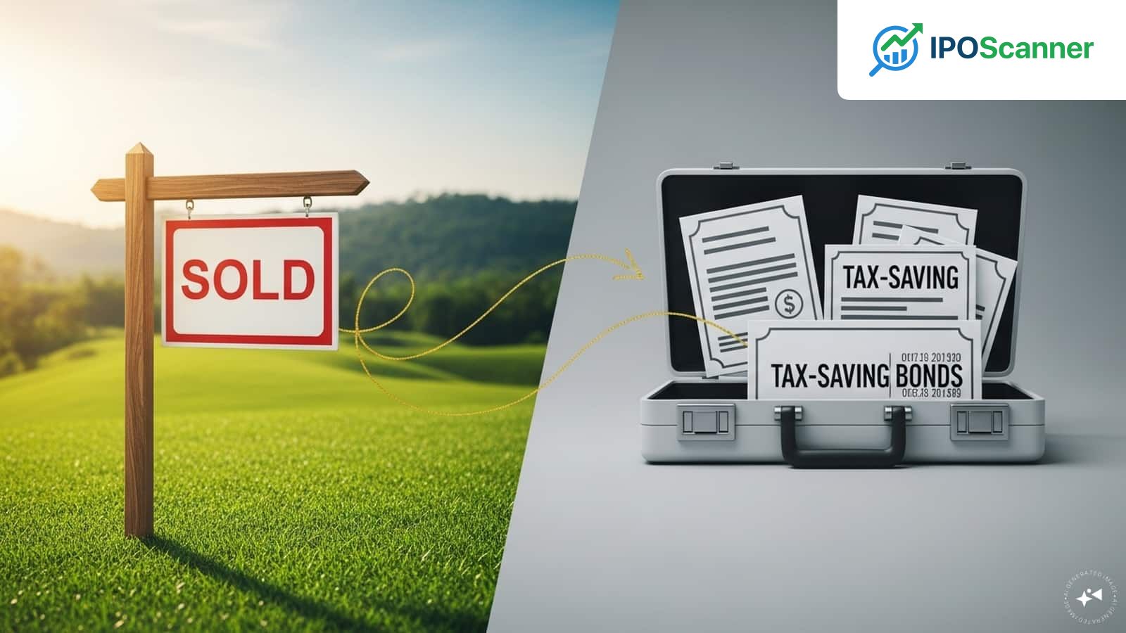 Tax Implications of Investing Long-Term Capital Gains from Land Sales in Tax-Saving Bonds
