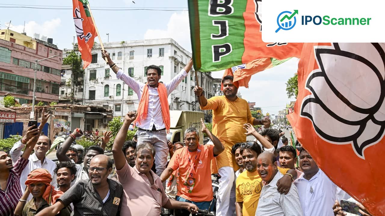 West Bengal-Based Stocks Surge on Optimism of BJP's Potential Historic Victory