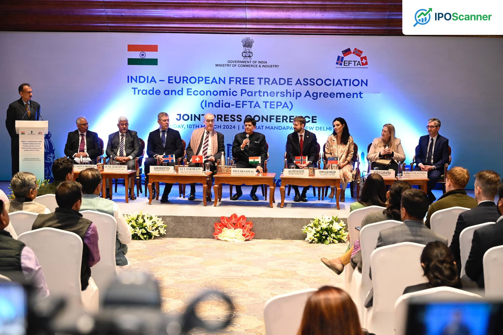 India Seeks Swift Resolution of Implementation Issues with EFTA Trade Pact