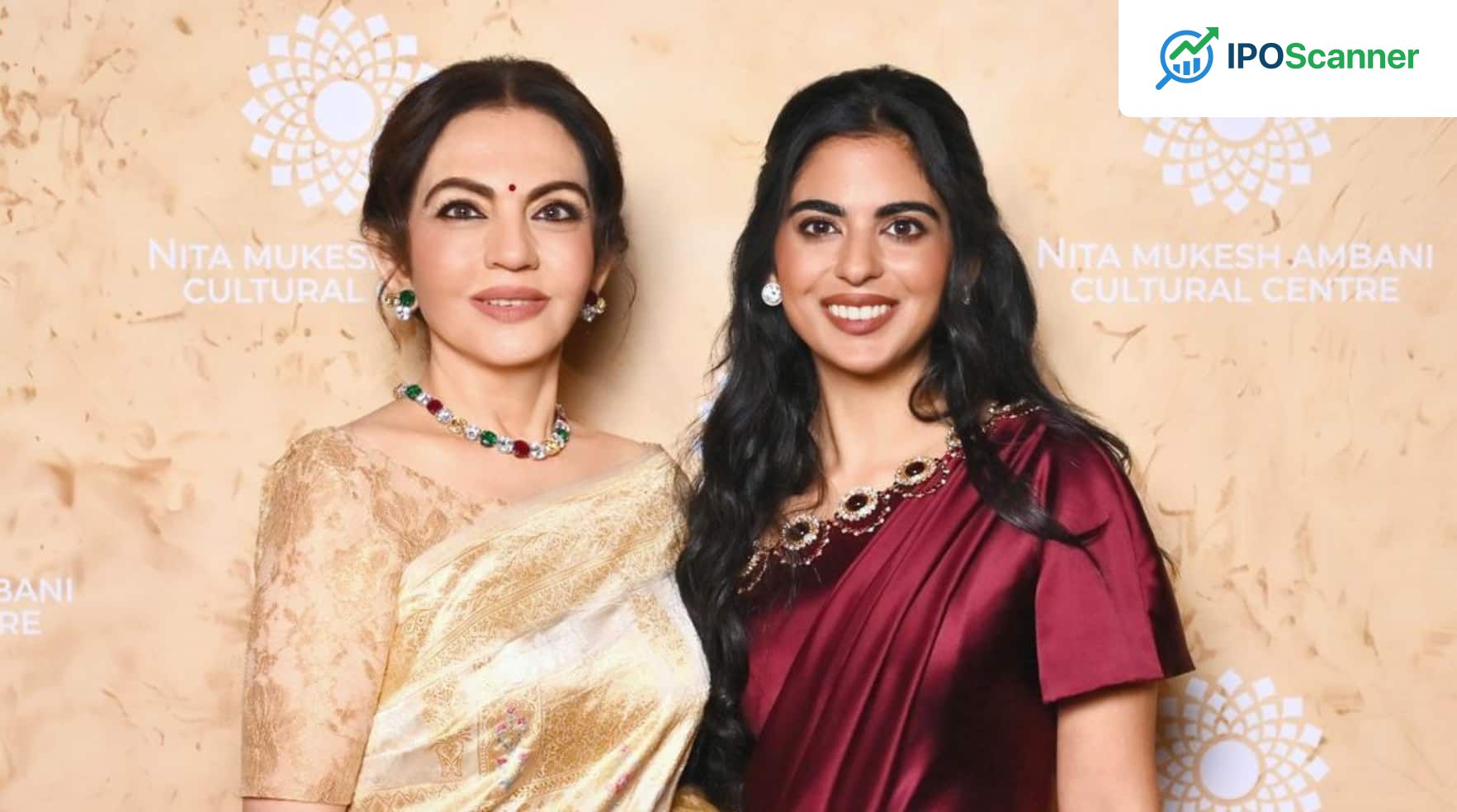 Indian Businesswomen Nita Ambani and Isha Ambani Host Exclusive Dinner at Venice India Pavilion Opening