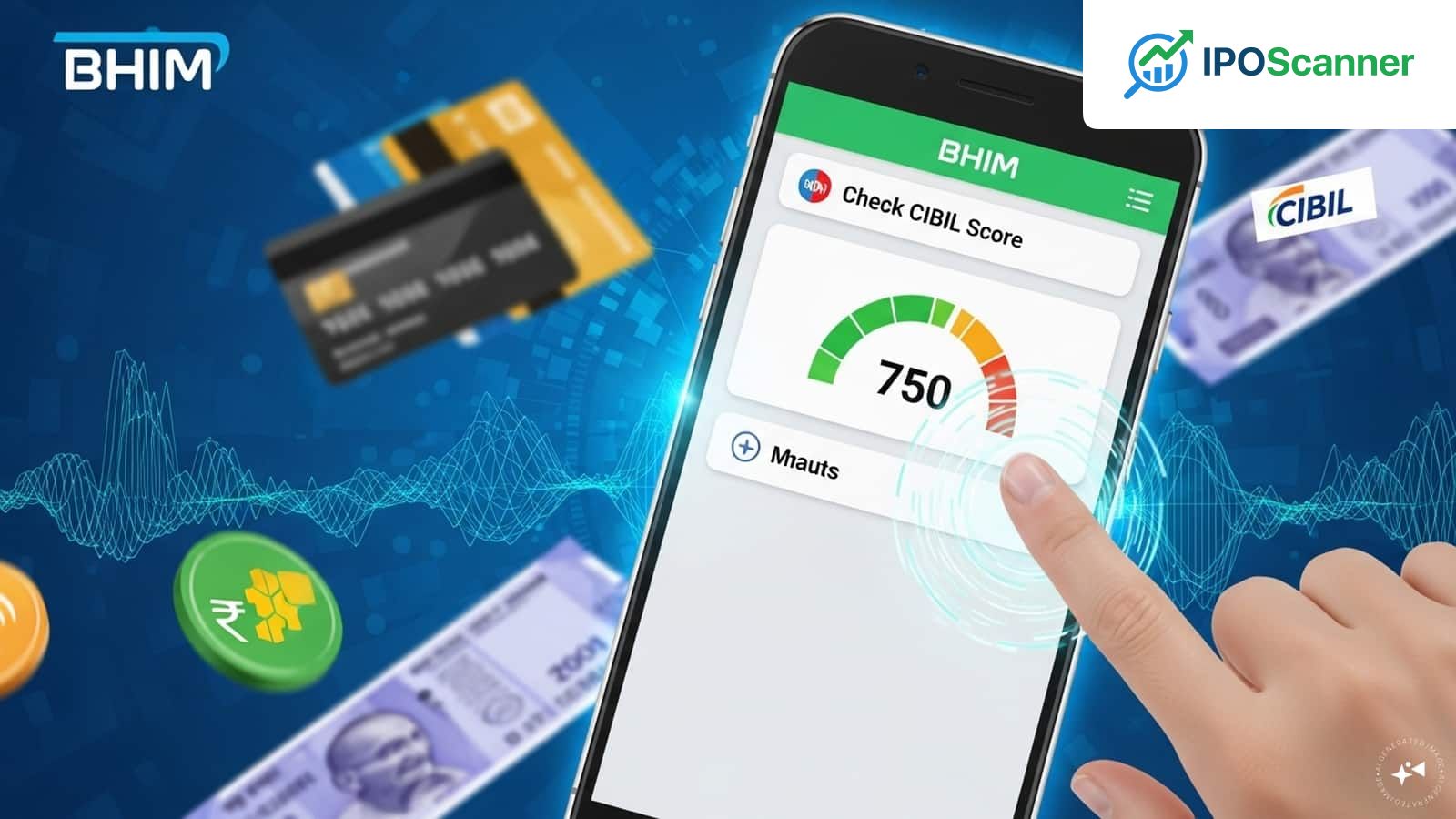 BHIM Users Gain Access to CIBIL Credit Score within the Mobile App