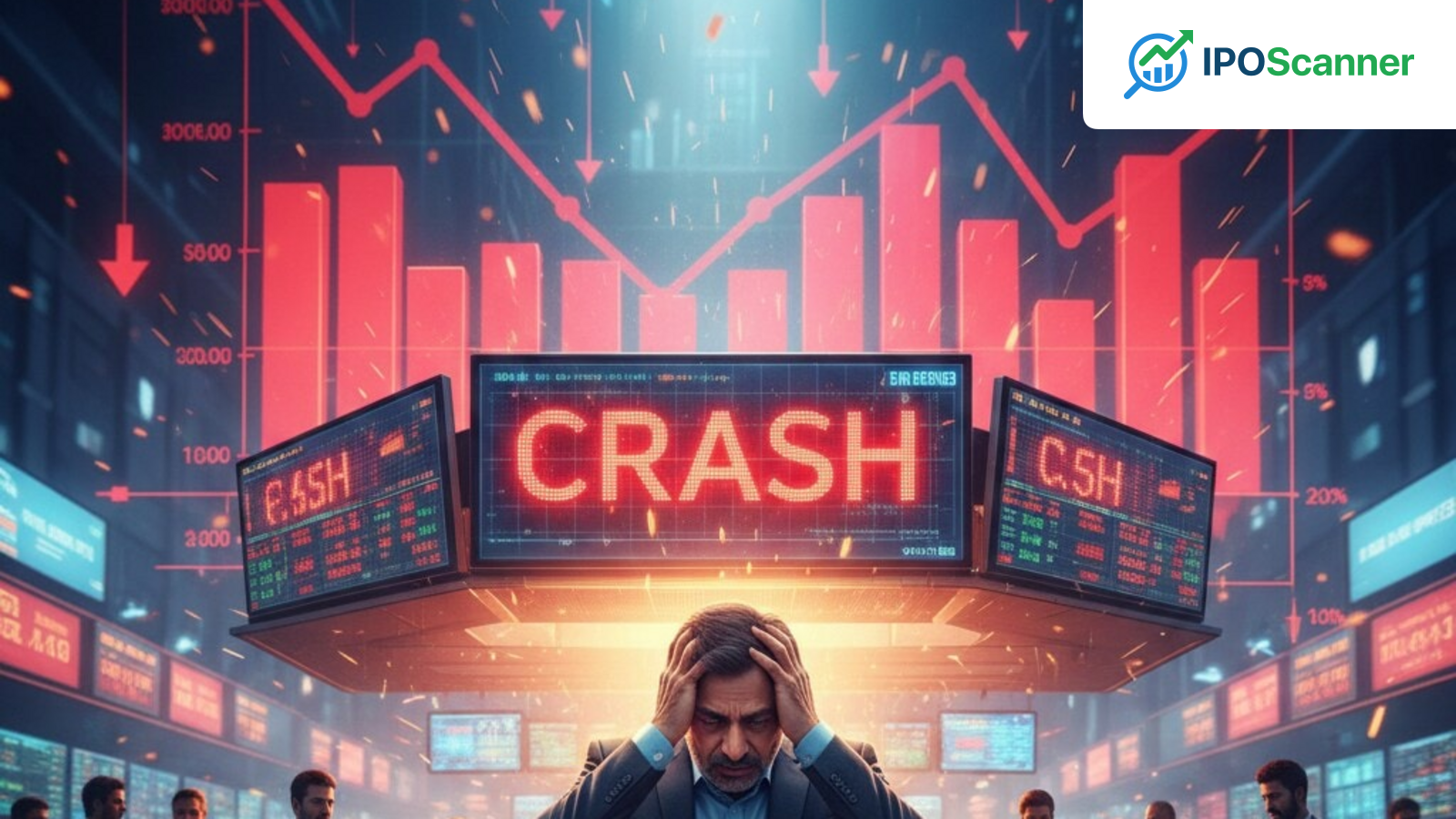 Indian Stock Market Suffers Sharpest Decline, Notching 900-Point Drop Amid ₹7 Lakh Crore Losses