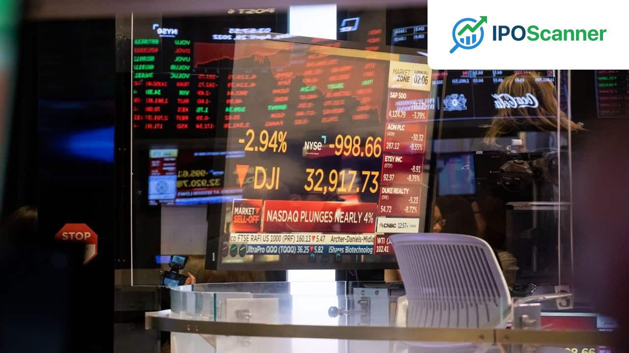 US Stocks Decline for Third Consecutive Session, Semiconductor Shares Reverse Recent Gains