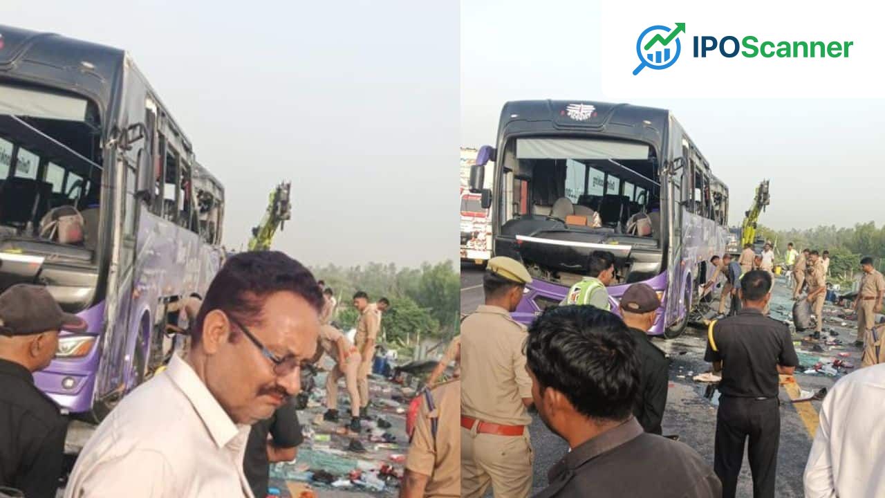 Uttar Pradesh: Six Fatalities Reported in Bus Overturn on Agra-Lucknow Expressway in Unnao