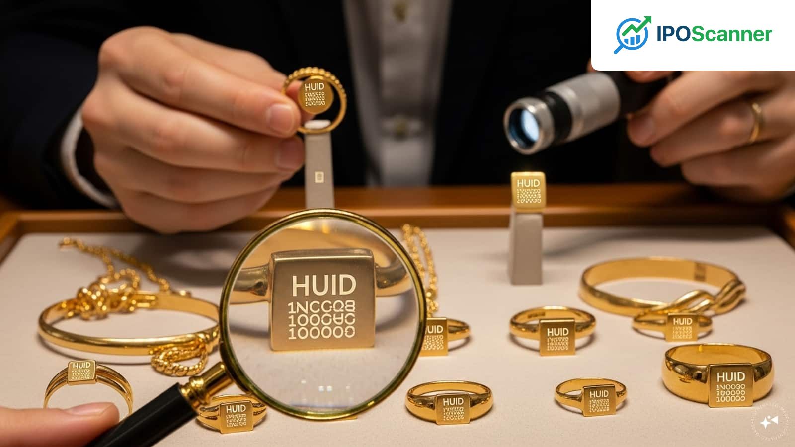 The HUID Code in Gold: Understanding Its Importance in Hallmarked Jewellery