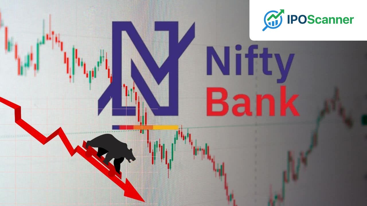 Bank Nifty Slumps 1% Amid 4-Day Loss Streak