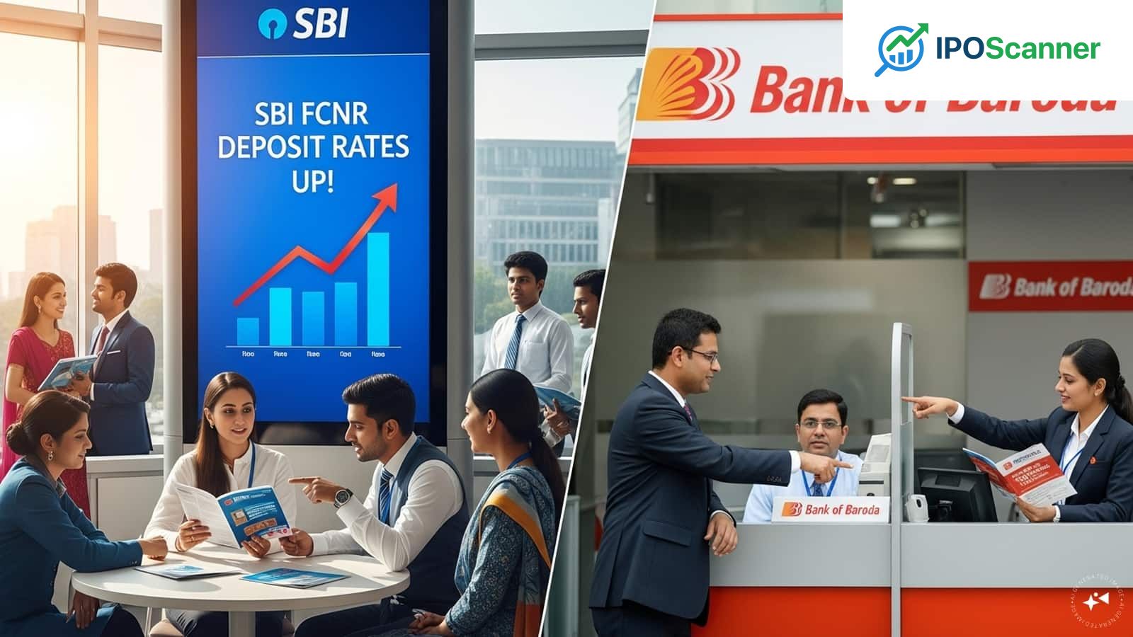 SBI and Bank of Baroda Hike FCNR Deposit Rates to 6%