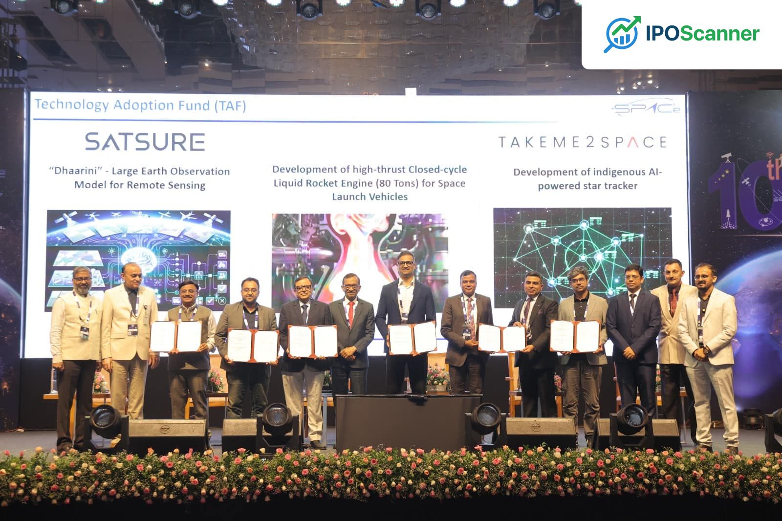 IN-SPACe Selects Astrobase, SatSure, and TM2SPACE for Technology Adoption Fund