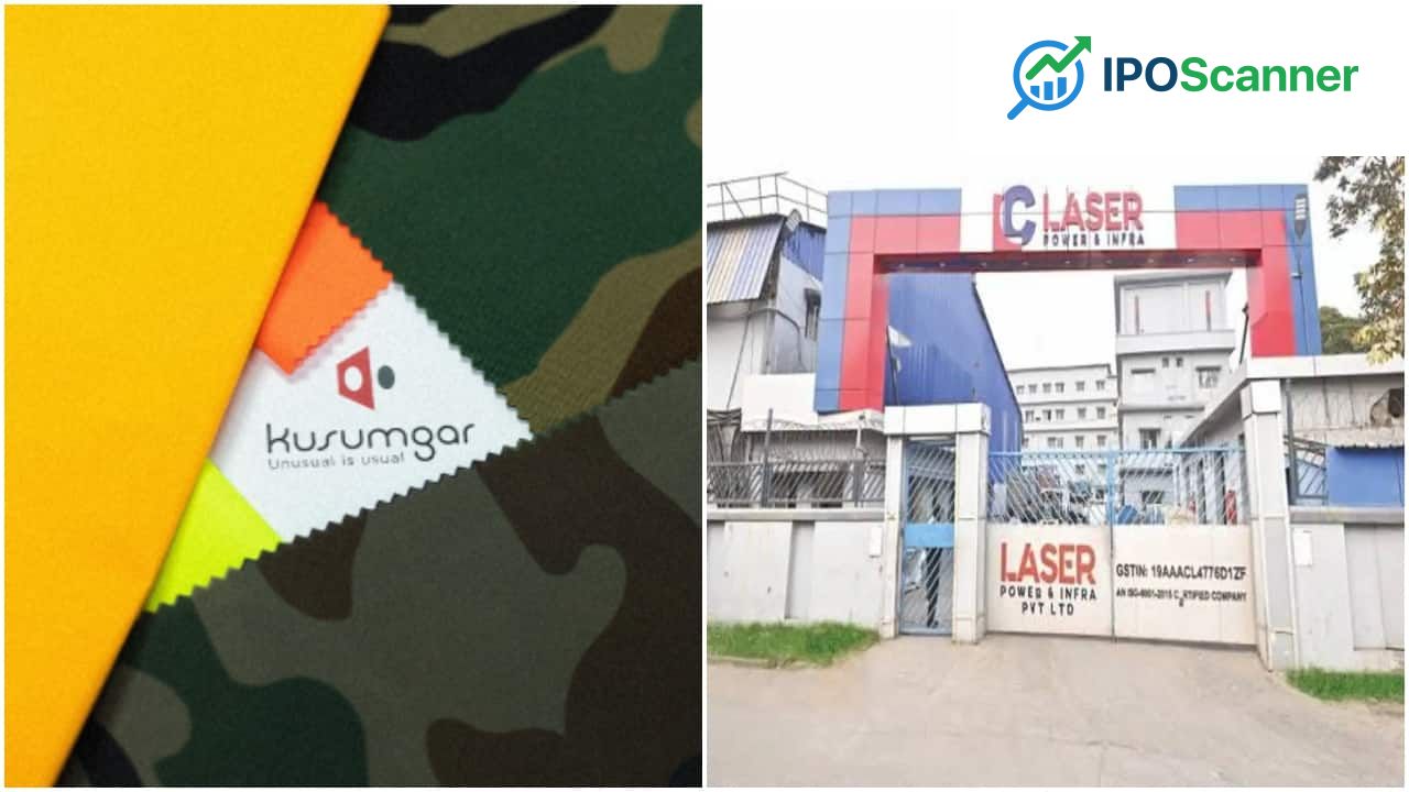 Laser Power and Kusumgar IPOs Witness Unprecedented Demand Ahead of Subscription, GMP Soars Above 40%"
(Note: SEO keywords: IPO, Laser Power, Kusumgar, GMP, Subscription)
OR
"H